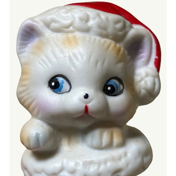 HOMCO Christmas Cats in Boots Figurine #8903 - Picture 3 of 13